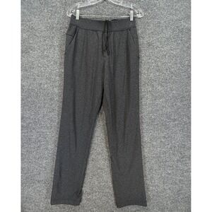 Lululemon Joggers Mens Small Gray Heathered Drawstring Athletic Sweatpants